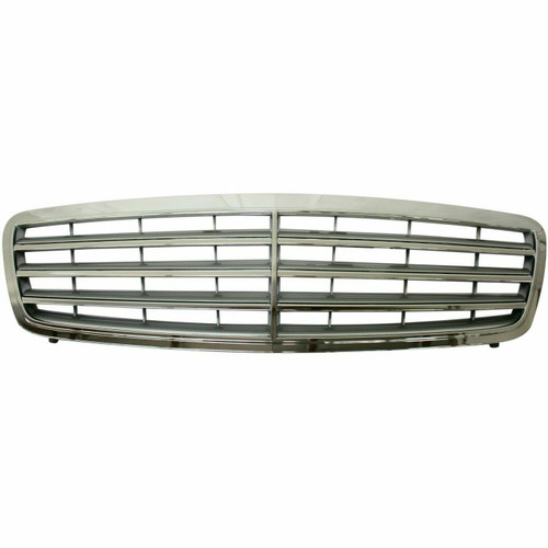Grille For 2005-2007 Mercedes Benz C-Class Chrome Sport