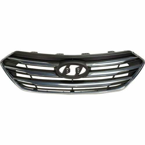 Front Grille For 2017-2018 Hyundai Santa Fe Sport
