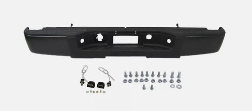 Rear Step Bumper Complete For 2007-2013 Chevrolet Silverado/GMC Sierra 1500 Without Sensor