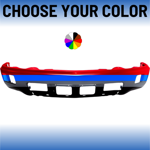 Front Bumper For 2014-2015 Chevrolet Silverado 1500 Without Sensors With Fogs