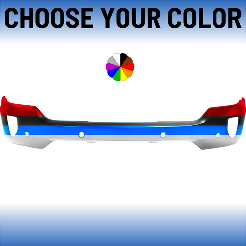 Front Bumper For 2016-2018 Chevrolet Silverado 1500 With Sensors