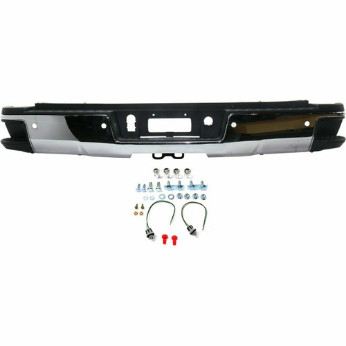 Complete Rear Bumper For 2015-2019 Chevrolet Silverado Sierra 2500/3500