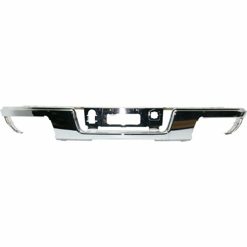 Chrome Rear Bumper For 2015-2018 Chevrolet Colorado Canyon Without Sensors