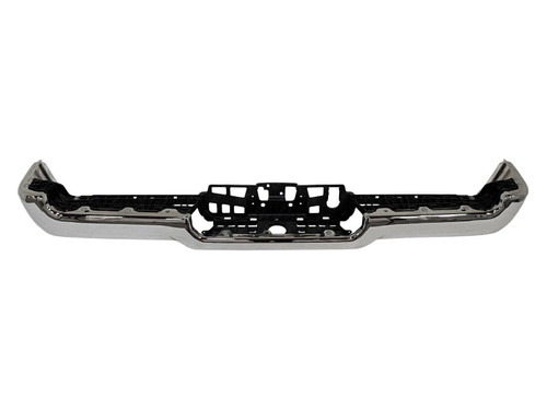 Chrome Rear Bumper For Dodge RAM 1500 With Single Exhaust