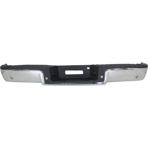 Step Bumper For 2006-2008 Ford F-150 Chrome With Object Sensor Holes With Towing Pkg