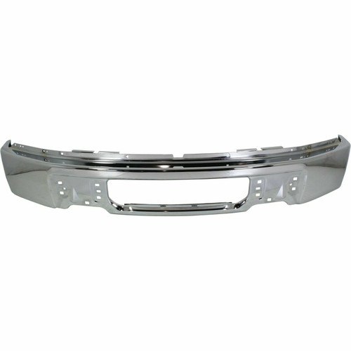 Chrome Front Bumper For 2009-2014 Ford F-150 Without Fog Lights