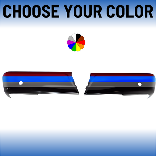 Rear Bumper End Set For 2015-2020 Ford F-150 With Sensor