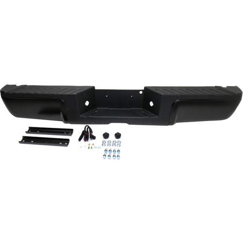 Rear Step Bumper For 2013-2016 Ford F-250 Super Duty Primed Without Sensor