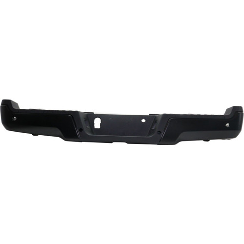 Rear Step Bumper Face Bar For 2017-2022 Ford F250/F350/F450 Primed With Sensor/Rebar