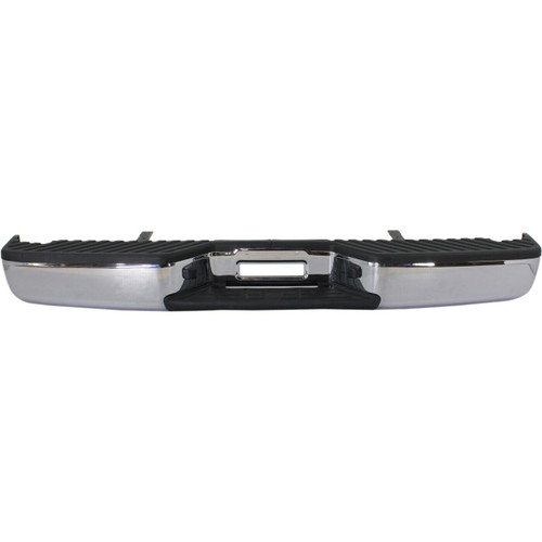 Rear Step Bumper For 2004-2015 Nissan Titan Chrome Without Sensor