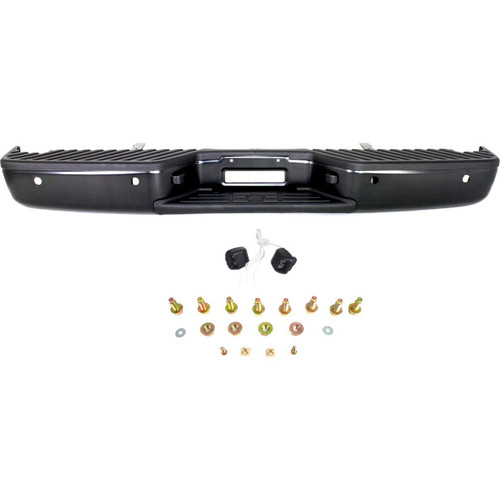 Rear Step Bumper Assembly for 2004-2015 Nissan Titan With Park Sensor Holes Rear Step Bumper Assembly for 2004-2015 Nissan Titan With Park Sensor Holes