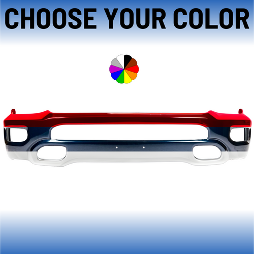 Front Bumper For 2019-2024 RAM Pickup RAM 1500 New Body Style Except Rebel/TRX