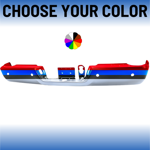 Rear Bumper For 2013-2018 Dodge RAM 2500/3500 With Sensors