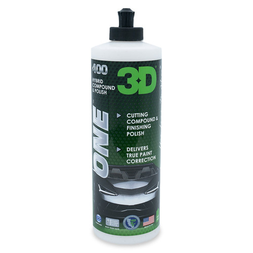 3D ONE 32 OZ Hybrid Cutting Compound and Finishing Polish