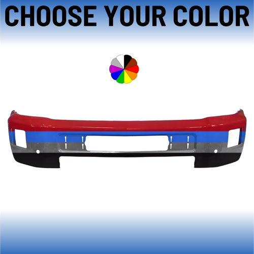 Front Bumper 2015-2019 Silverado 2500HD 3500HD With Sensor Holes