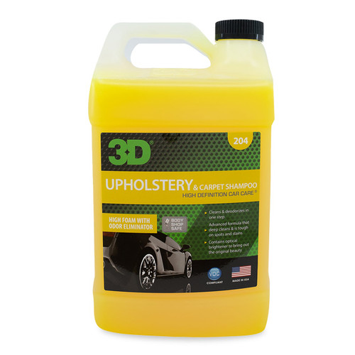 3D Upholstery and Carpet Shampoo Gallon