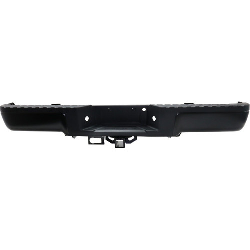 Rear Step Bumper Assembly For 2009-2014 Ford F-150 Paintable Without Sensors Rear Step Bumper Assembly For 2009-2014 Ford F-150 Paintable Without Sensors