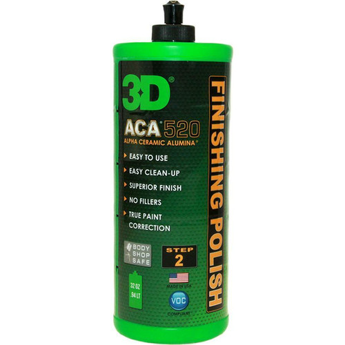3D ACA 520 Finishing Polish 32 OZ