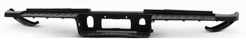 Rear Bumper Face Bar Step Pad Molding Trim For 2015-2019 Chevrolet Silverado/Sierra