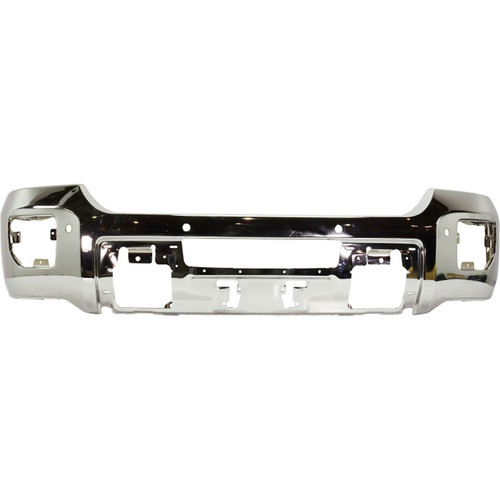Chrome Front Bumper For 2015-2019 Sierra 2500/3500 Wtih Sensors