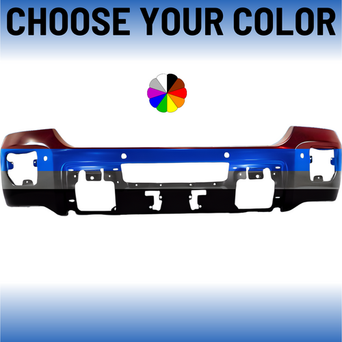 Front Bumper For GMC Sierra 2500 HD/3500 HD With Sensors
