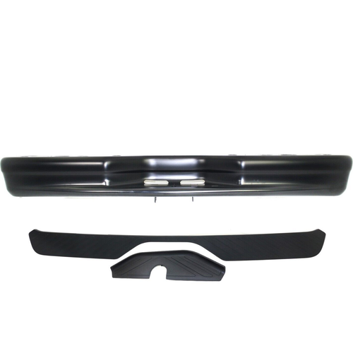 Complete Rear Step Bumper Assembly For 1992-2014 Ford Econoline Without Sensors
