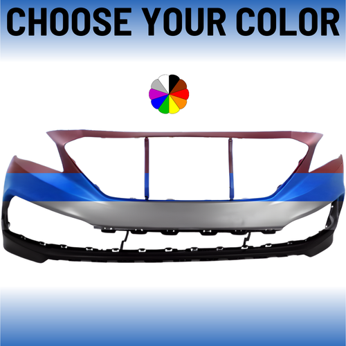 Front Bumper Cover For 2015-2017 Hyundai Sonata Sport CAPA