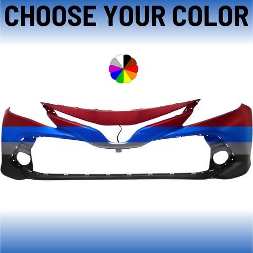 Front Bumper Cover For 2018-2020 Toyota Camry L/LE/XLE Hybrid
