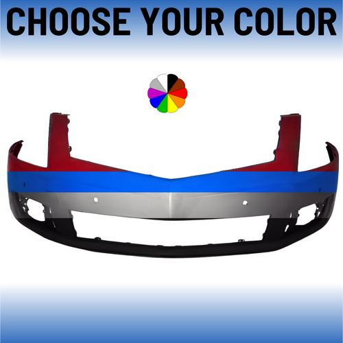 Front Bumper Cover For 2013-2016 Cadillac SRX With Sensors