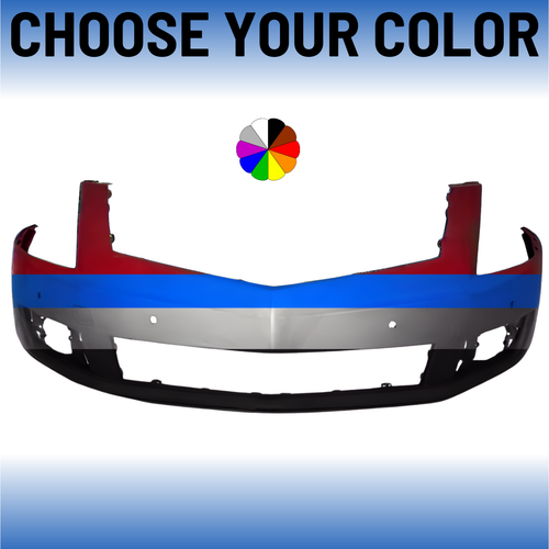 Front Bumper Cover For 2013-2016 Cadillac SRX With Sensors