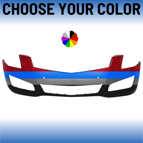 Front Bumper Cover For 2013-2014 Cadillac ATS With Sensors