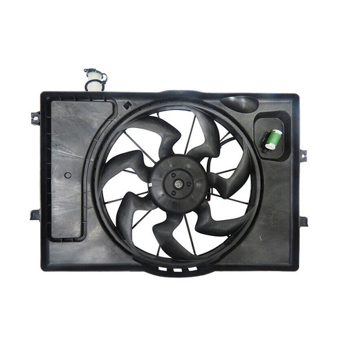 Radiator And Condenser Fan Assembly For 2017-2019 Hyundai Elantra 2.0L