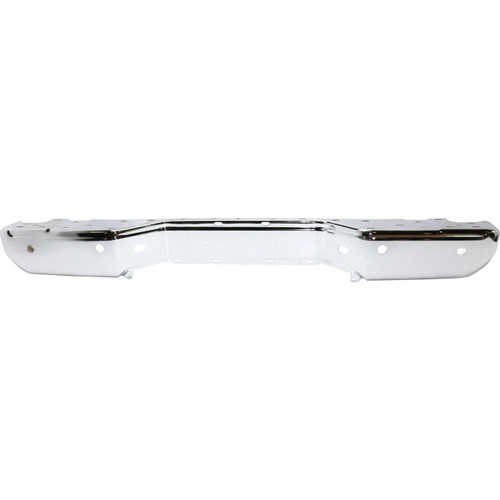 Chrome Rear Bumper For 2013-2021 Nissan Frontier With Sensor Holes