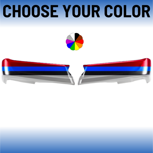 Left and Right Rear Bumper End Set For 2021-2024 Ford F-150 Without Sensors