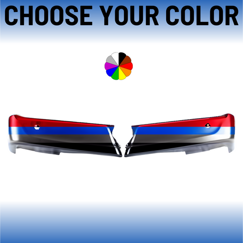 Left and Right Rear Bumper Ends For 2021-2024 Ford F-150 Left and Right Rear Bumper Ends For 2021-2024 Ford F-150