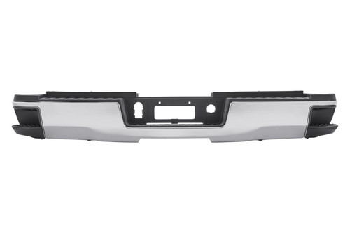 Complete Rear Bumper Assembly For 2015-2019 GMC Sierra Chevy Silverado 2500HD/3500HD