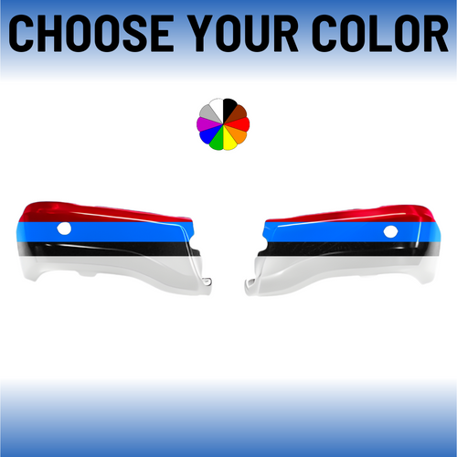 Rear Bumper End Set For 2019-2023 Ford Ranger With Sensor Holes