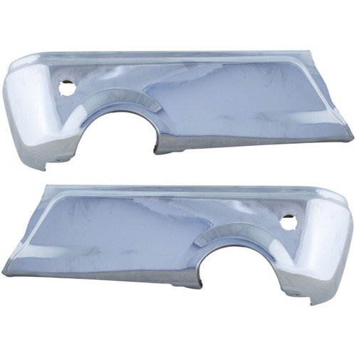 Right and Left Rear Bumper End Set For 2019-2020 Ford F-150 Limited Crew Cab
