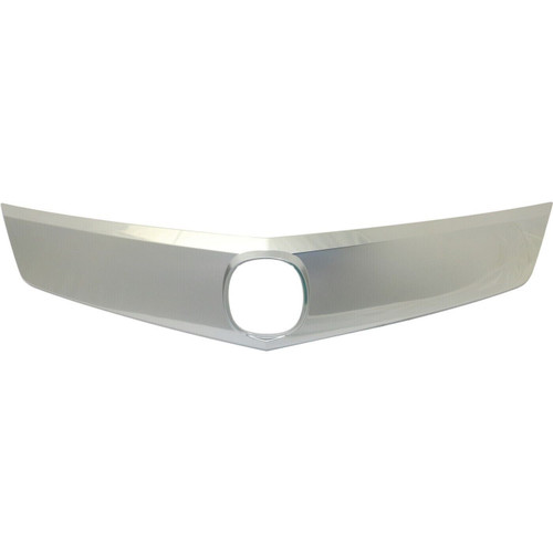Satin Nickel Upper Grille Molding For 2010-2012 Acura RDX