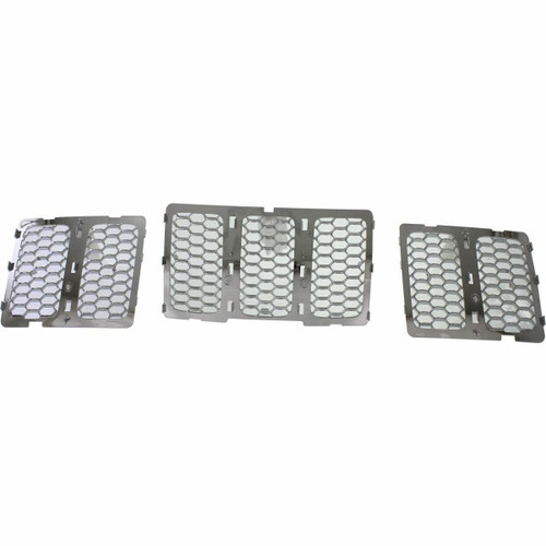 Grille Chrome Honeycomb Insert For 2014-2016 Jeep Grand Cherokee
