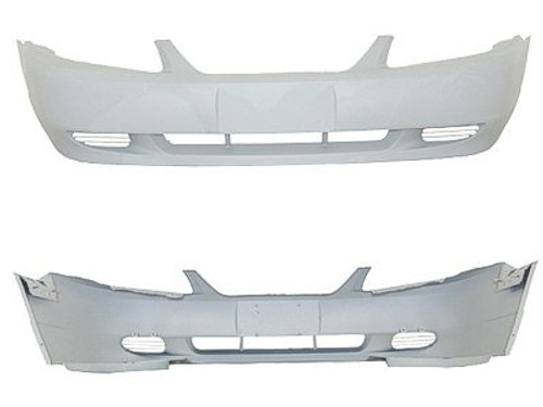CAPA Front Bumper For 1999-2004 Ford Mustang
