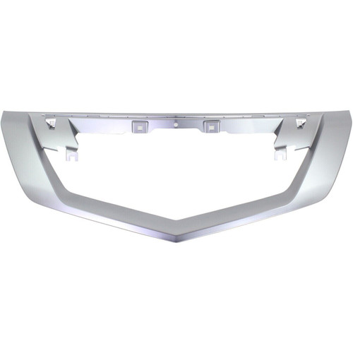 Satin Silver Grille Surround For 2009-2011 Acura TL