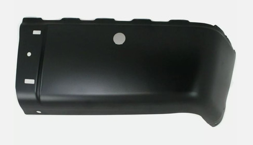 Right Rear Paintable Bumper End For 2007-2013 Chevrolet Silverado With Sensors