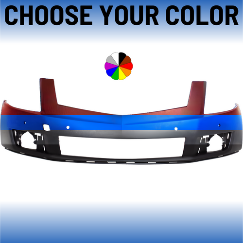 Front Bumper For 2010-2012 Cadillac SRX With Sensors