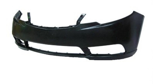 Primed Front Bumper For 2010-2013 Kia Forte Sedan CAPA