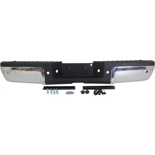 Chrome Rear Bumper Assembly For 2008-2016 Ford F-250/F-350/F-450 Models