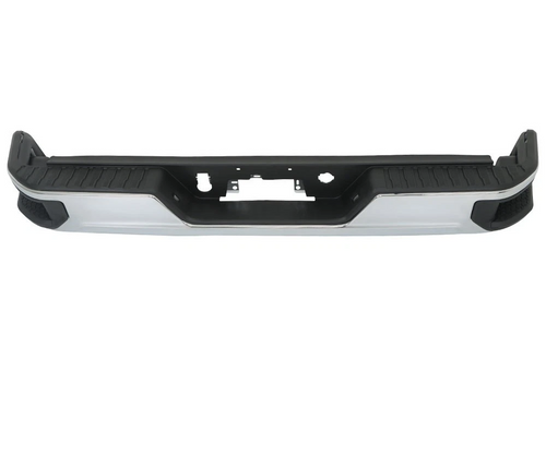 Complete Chrome Rear Bumper Assembly For 2019-2025 Sierra 1500 / Silverado 1500 Models