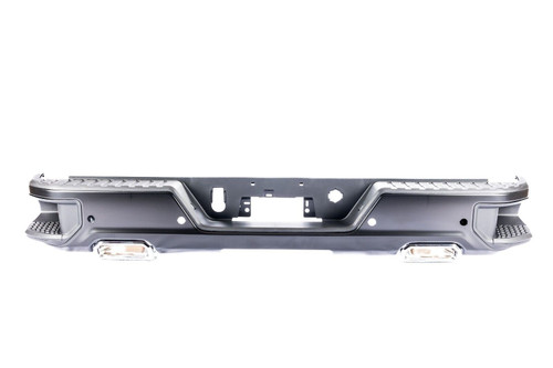 Complete Rear Bumper Assembly For 2019-2025 GMC Sierra 1500 and Chevrolet Silverado 1500 With Park  Sensors