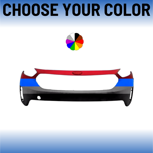 Front Bumper For 2017-2019 Kia Niro Without Sensors