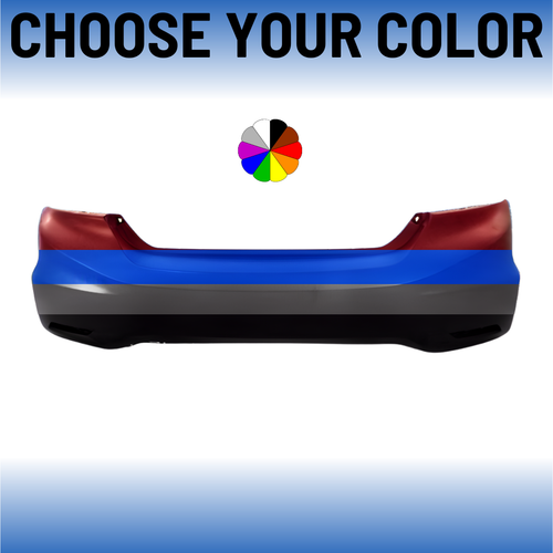 Rear Bumper Cover For 2013-2015 Honda Civic Sedan